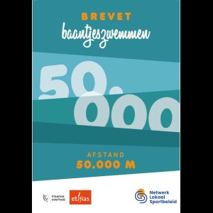Baantjeszwemmen - 50.000m - Kaarten (10st.)