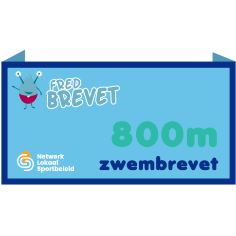 Afstandszwemmen - 800m - Badges (10st.)