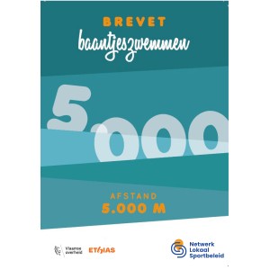 Baantjeszwemmen - 5.000m - Kaarten (10st.)