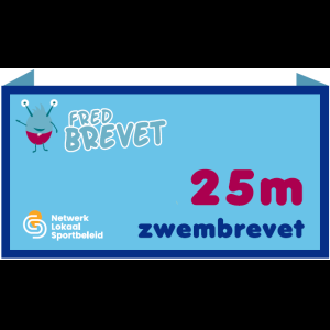 Afstandszwemmen - 25m - Badges (10st.)