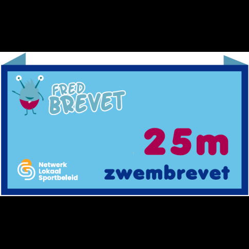Afstandszwemmen - 25m - Badges (10st.)