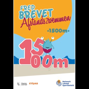 Afstandszwemmen - 1.500m - Kaarten (50st.)