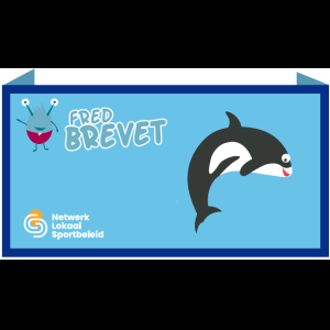 Leren veilig zwemmen - Orka - Badges (10st.)