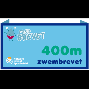 Afstandszwemmen - 400m - Badges (10st.)