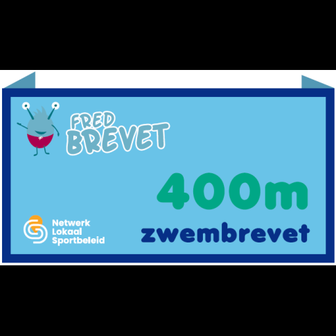 Afstandszwemmen - 400m - Badges (10st.)