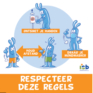 Bordje "Respecteer deze regels"