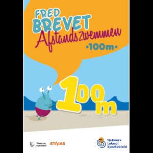 Afstandszwemmen - 100m - Kaarten (50st.)
