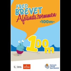 Afstandszwemmen - 100m - Kaarten (50st.)