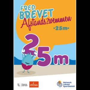 Afstandszwemmen - 25m - Kaarten (50st.)