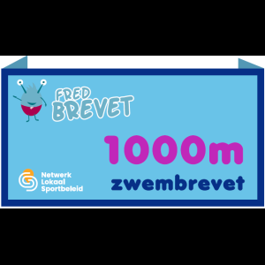 Afstandszwemmen - 1.000m - Badges (10st.)