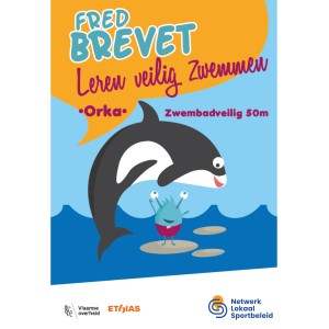 Leren veilig zwemmen - Orka - Kaarten (10st.)