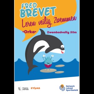 Leren veilig zwemmen - Orka - Kaarten (10st.)