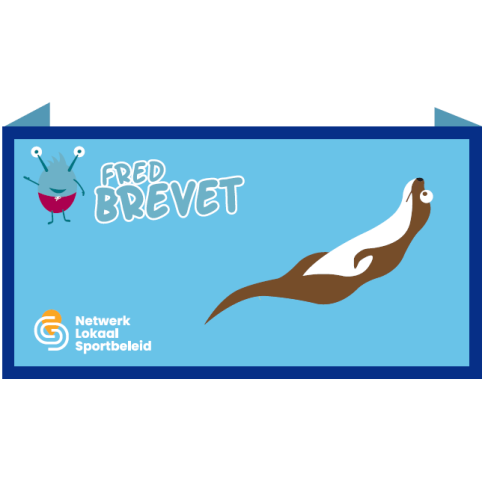 Leren veilig zwemmen - Otter - Badges (10st.)