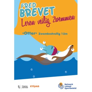 Leren veilig zwemmen - Otter - Kaarten (10st.)