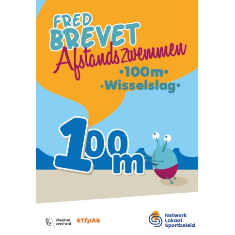 Afstandszwemmen - 100m wisselslag - Kaarten (50st.)