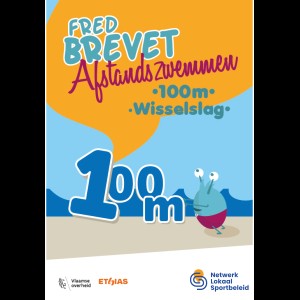 Afstandszwemmen - 100m wisselslag - Kaarten (50st.)