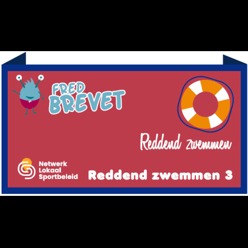 Reddend zwemmen - 3 - Badges (10st.)