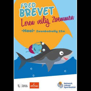 Leren veilig zwemmen - Haai - Kaarten (10st.)