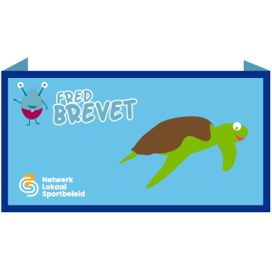 Leren overleven - Waterschildpad - Badges (10st.)